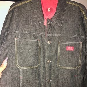 GUESS men’s reversible jacket
